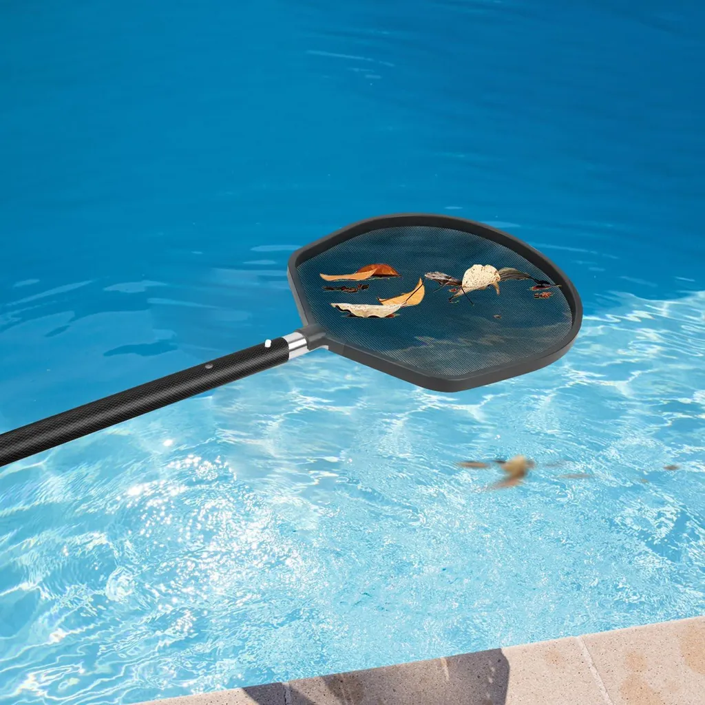 Retino skimmer per piscina - Telaio robusto, cattura foglie e polline