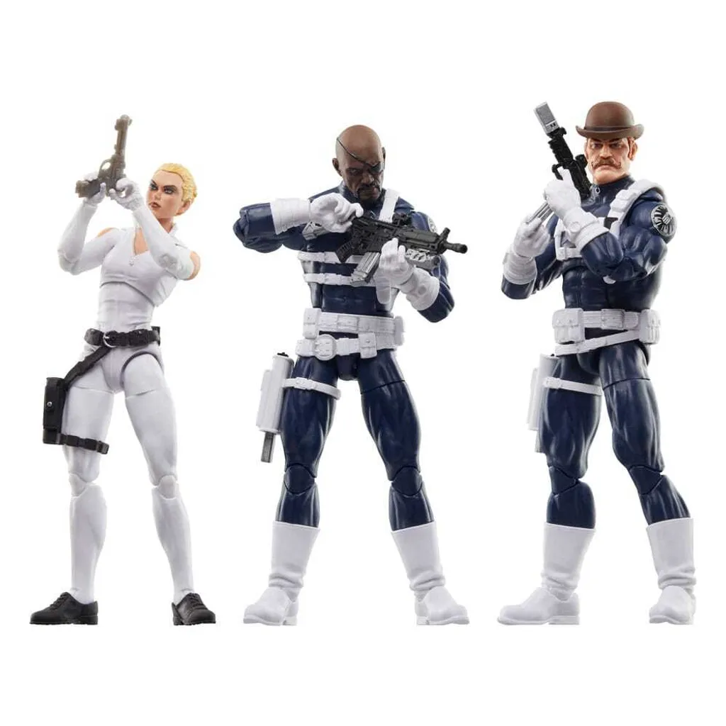 Figurines Marvel Legends S.H.I.E.L.D. avec Accessoires et Sharon Carter - 2