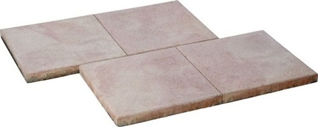 Beton Terrassenplatte iStone Basic ocker-gelb-rosè 40 cm x Produktbild 