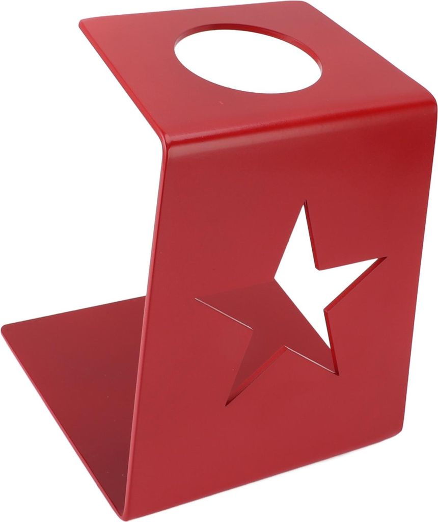 Gießen Sie über Kaffeemaschine Dripper Station wiederverwendbare stabile Kaffee Dripper Stand Filterhalter für Haus Büro Rot