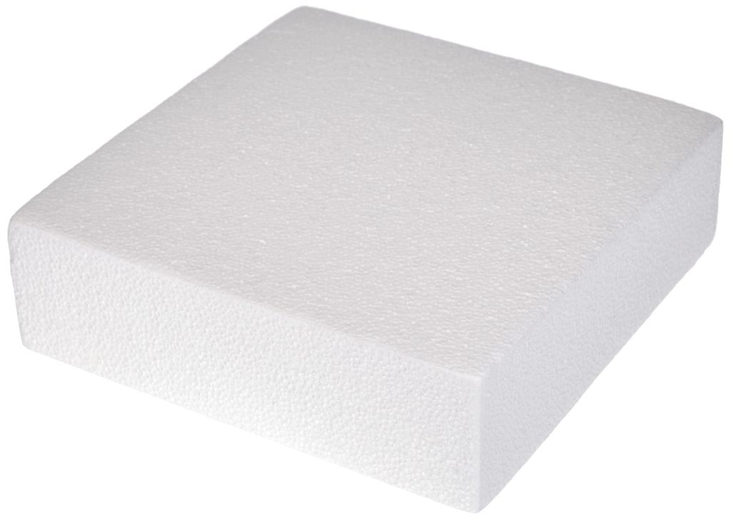Torta in polistirolo quadrata 25x25x7,5 Immagine del prodotto 