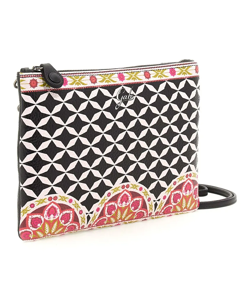 Gabs Pelle borsa a tracolla Beyonce Holiday TG Shoulderbag Optical + Fiori multicolore - 6