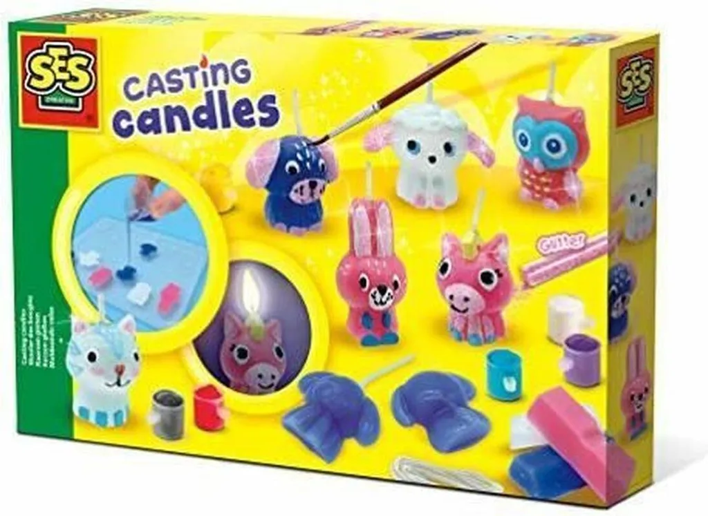 SES Creative Candele a Colata - Set Artistico per Bambini