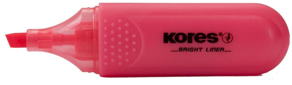 Kores Textmarker "BRIGHT LINER" Farbe: rot