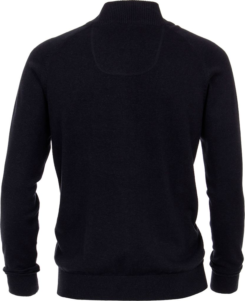 XXL Strickjacke dunkelblau melange CasaModa, Größe:6XL