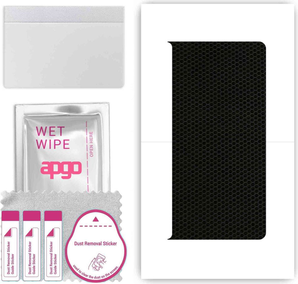 apgo Rückseite Schutzfolie, Skin, kompatibel mit Lenovo Legion Y900, Hinten Displayschutzfolie aus Vinylfolie, kratzfest, einfache Montage - Matrix