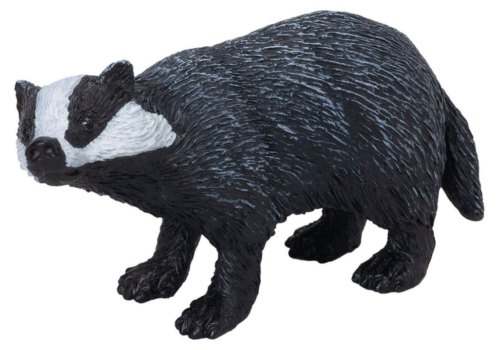 Mojo Wildlife Spielfigur Dachs - naturgetreues Tiermodell Produktbild 
