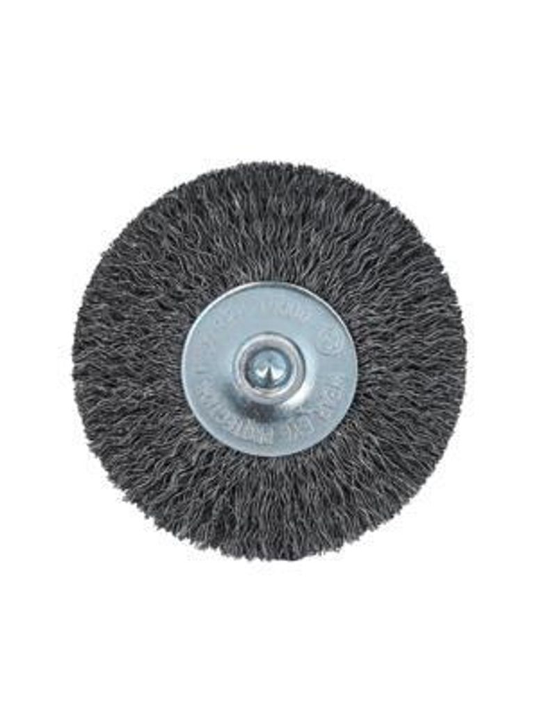 KS TOOLS Bürstenscheibe Bohrmaschine 340.0032 Stahldraht 100g