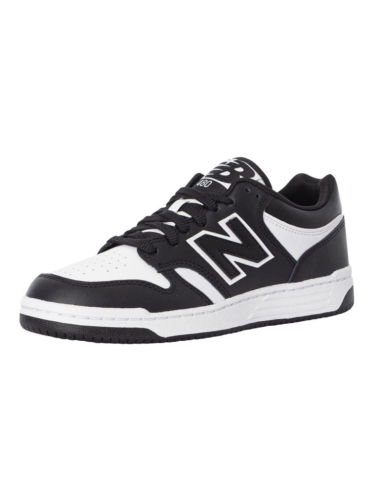 New Balance 480 Lederturnschuhe, Schwarz 42 EU Produktbild 