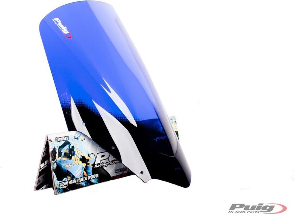 PUIG 4061A Racingscheibe passend fuer YAMAHA FZ1 FAZER Blau