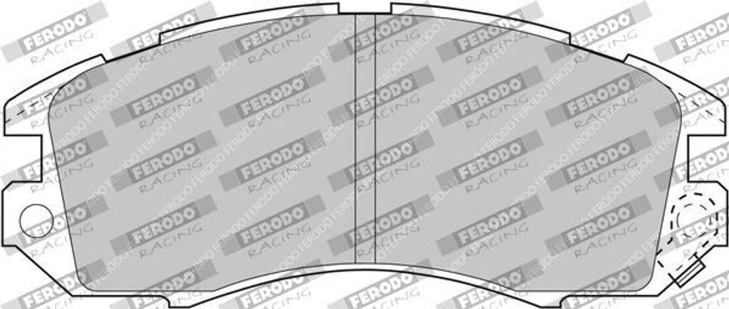Bremsbelagsatz, Scheibenbremse FERODO FDS789