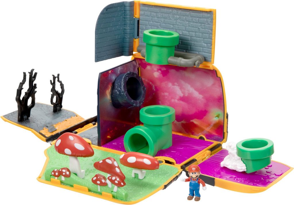 Nintendo Super Mario Movie Mini World Van Set de jeu Image du produit 