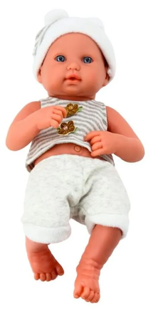 Poupée bébé pour le jeu d'imitation avec couverture et sucette