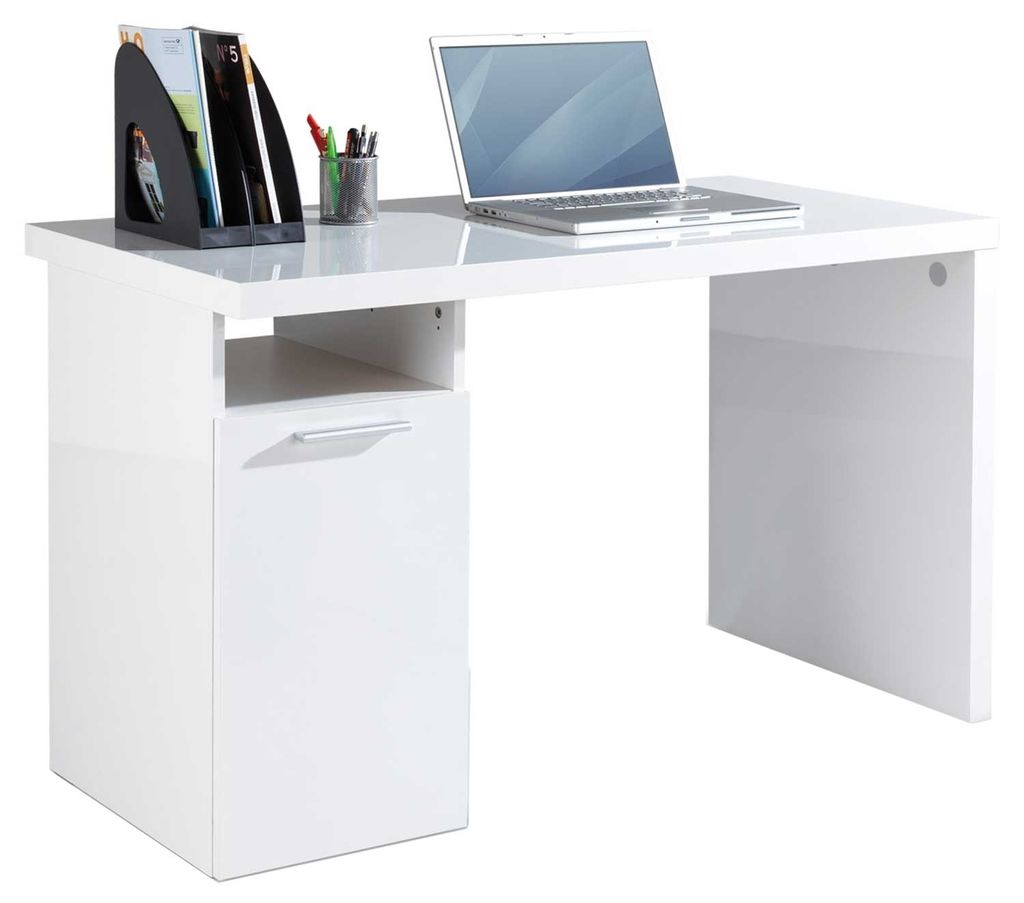 Schreibtisch Antek Computertisch 120x60cm weiß
