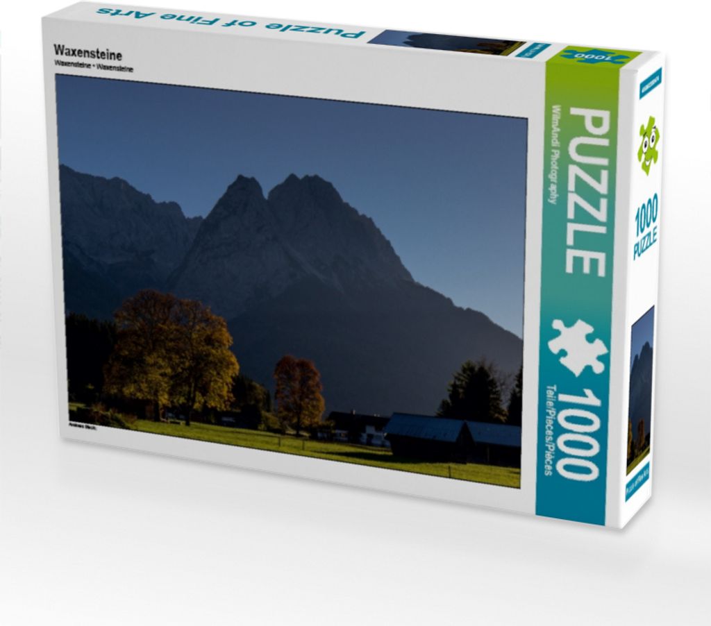 Calvendo Waxensteine 1000 Teile Puzzle quer 640x480mm, Produktbild 