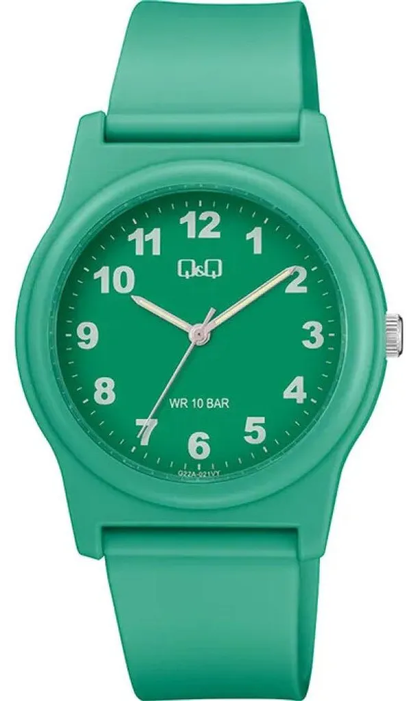 Montre à quartz G22A-021VY pour homme avec bracelet en cuir noir chic
