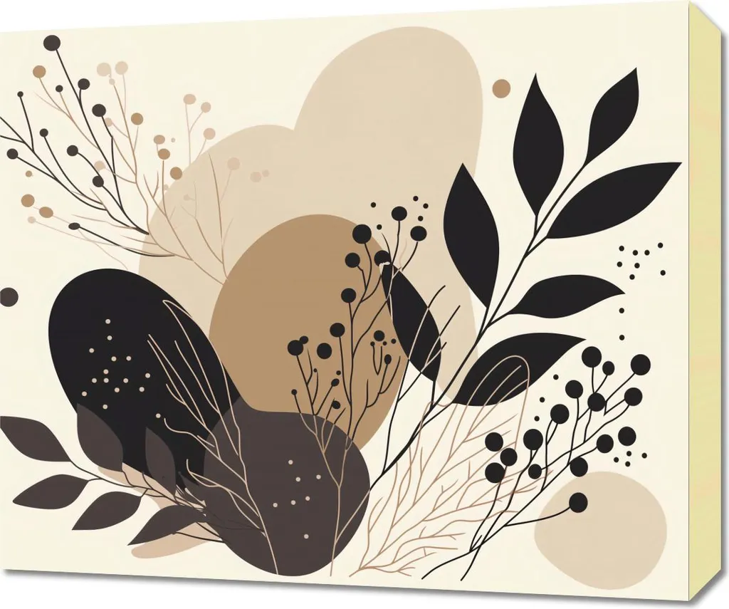 Quadro Zen Natura 60x50cm - Ideale per Camera e Soggiorno Relax