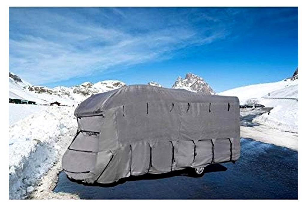 Wohnmobilabdeckungen Camper Cover 6M, 600-650 cm, Grau