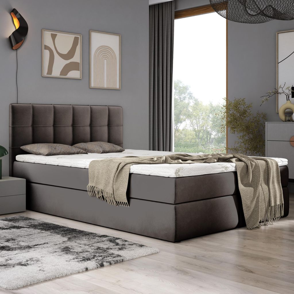 Postel s pružinovou základnou 200x200, model Adelle, s Obrázek produktu 