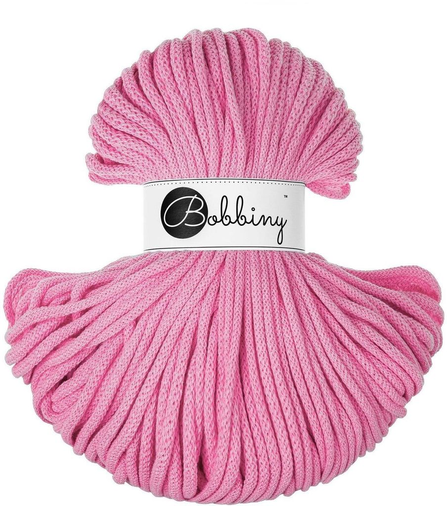 BOBBINY 5 mm Premium Flechtkordel 100 m Garn Häkeln Produktbild 