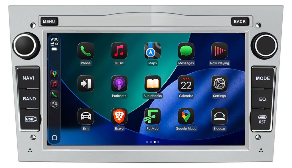Android Autoradio 7 Zoll 64GB für Opel Corsa D / Zafira B / Produktbild 