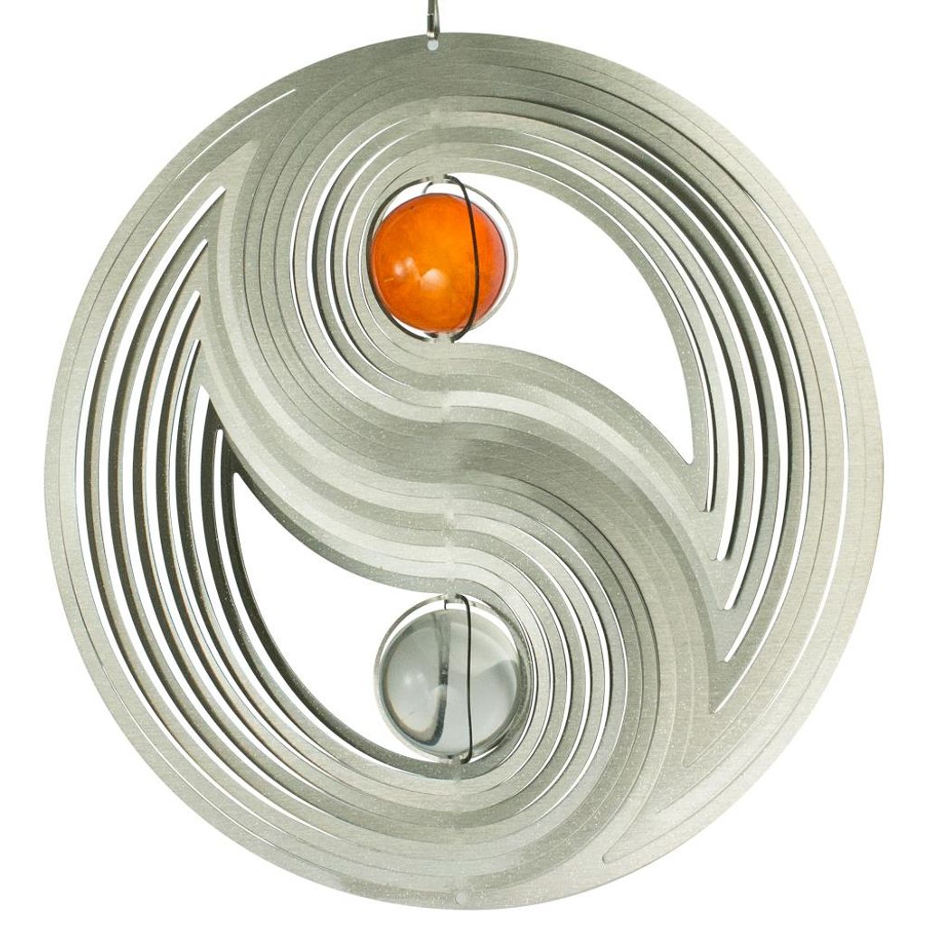 CIM - Windspiel - YIN YANG 300 - 30 cm - Edelstahl