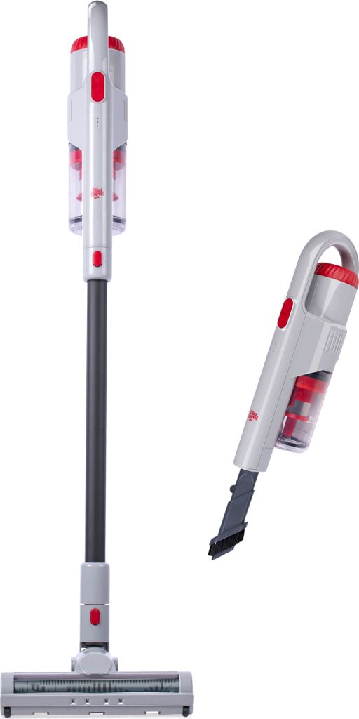 Dirt Devil Akku Staubsauger DD9006 – 2‐in‐1 Kabellos mit Handstaubsauger – Akkustaubsauger mit 260 W Leistung – 0,5 L Behälter – Ca. 2...