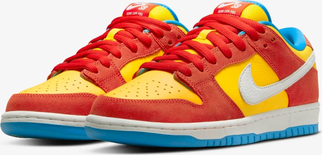 Nike SB Dunk Low Pro "Bart Simpson", BQ6817-602, Größe: 47,5