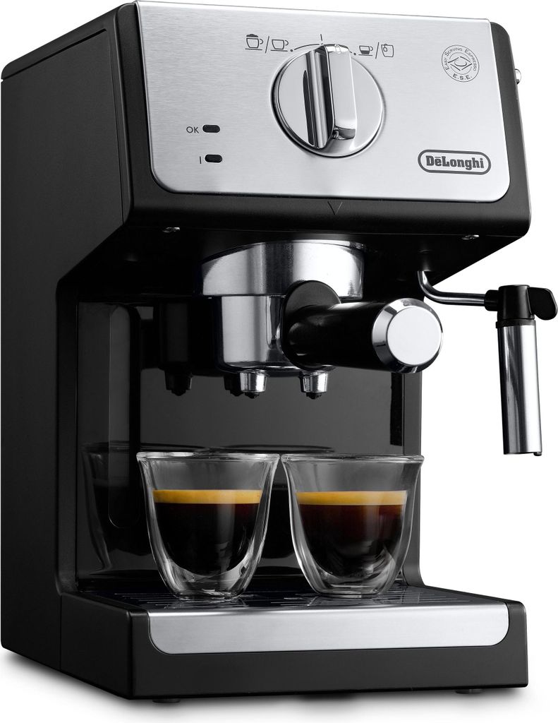 Macchina per caffè espresso 15 bar nero / argento Delonghi Immagine del prodotto 