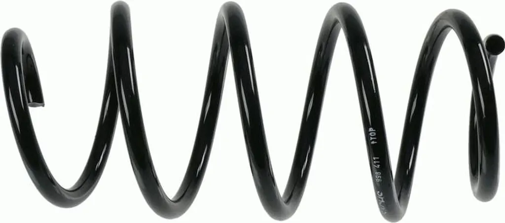 Ressort SACHS 1K0411105DA : fini les bruits de suspension sur Golf V