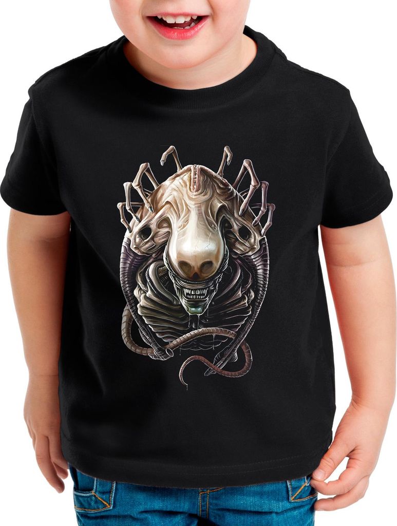 style3 Alien Creation T-Shirt für Kinder ripley alien xenomorph nostromo