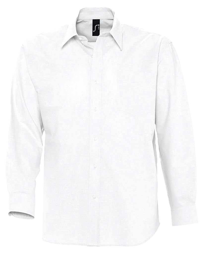 SOLS - "Boston" Hemd für Herren Langärmlig LT1912 (XXL) (Weiß)