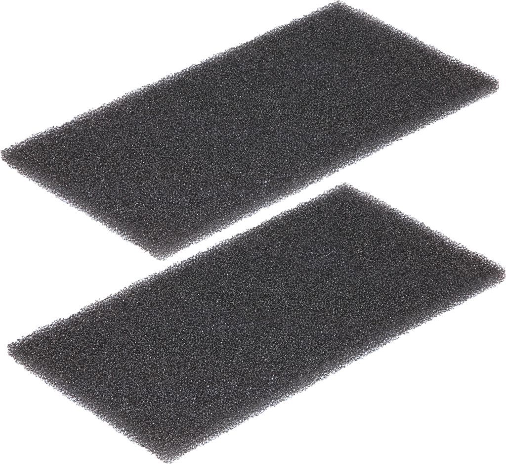 McFilter | Ersatzfilter (2 Stück) Schwammfilter geeignet für Bauknecht Whirlpool Ignis HX 481010354757, Zubehör für Trockner, 220 x 107 x 8mm