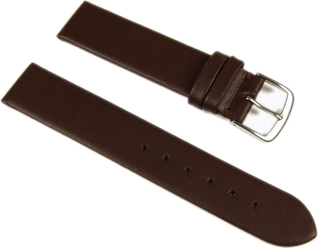 Minott Ersatzband Uhrenarmband Leder 20mm GL71-20-dunkelbraun