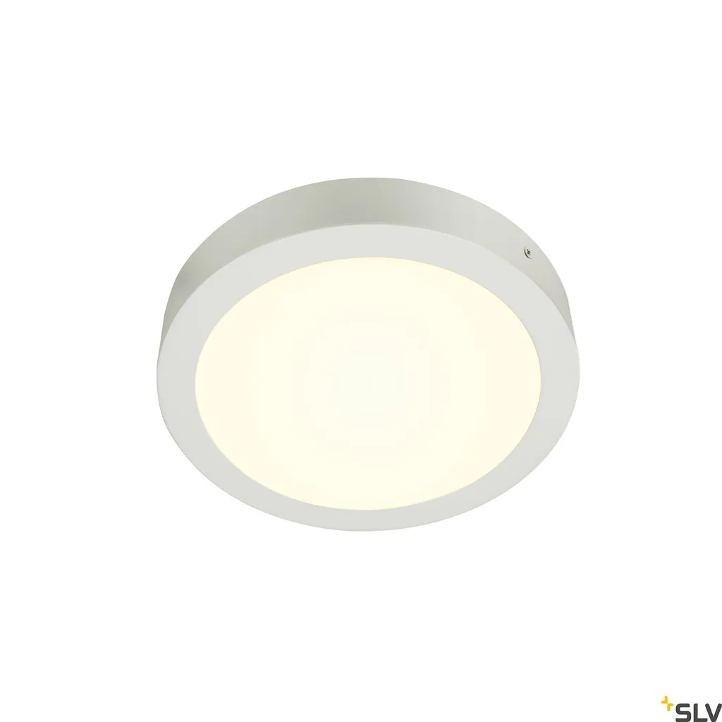 Plafoniera LED Rotonda SENSER 24 CW SLV 15W 4000K Bianca | Design Indoor