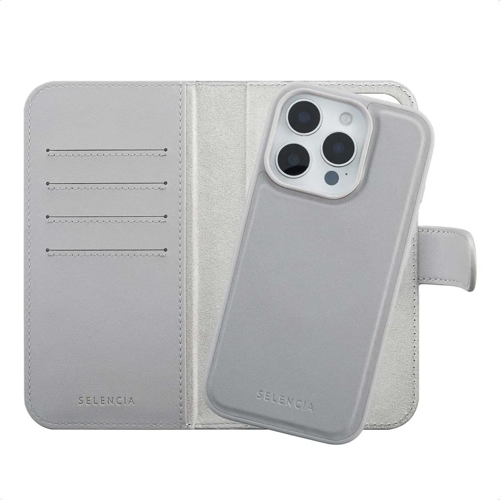 Selencia Olyn Grigio: L'Accessorio Luxury per iPhone 16 Pro