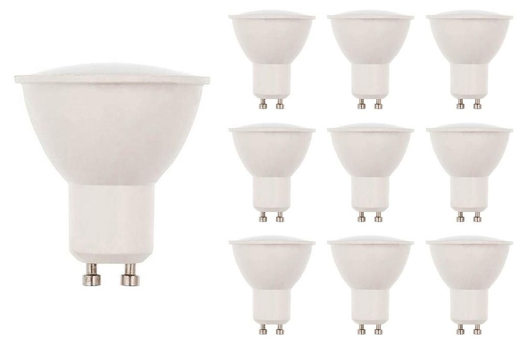 VITO LED-Spot PAR16 GU10 - 5 W (ersetzt 40 W) - 415 lm - 6400 K - 220-240 V - Ø 50 mm - Energieeffizient - 10 Stück