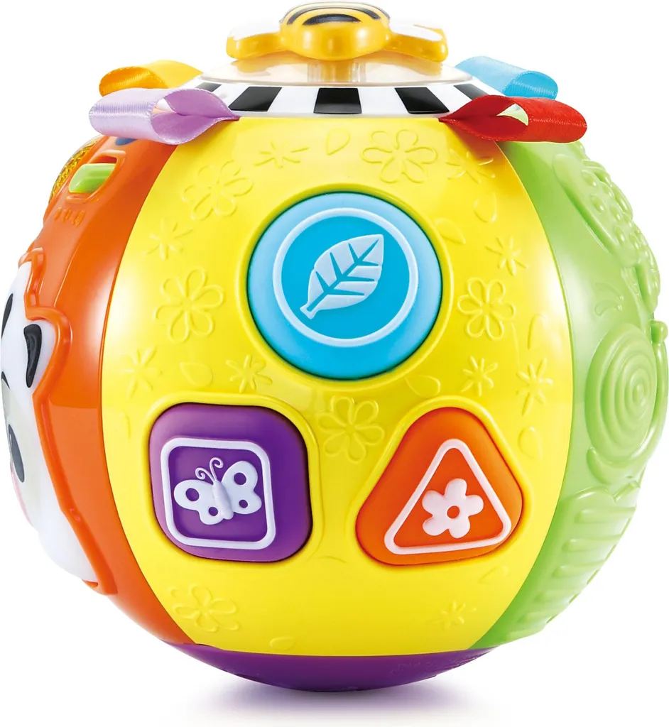 Jouet bébé interactif VTech Baby : ballon lavable et sécurisé 6-36 mois