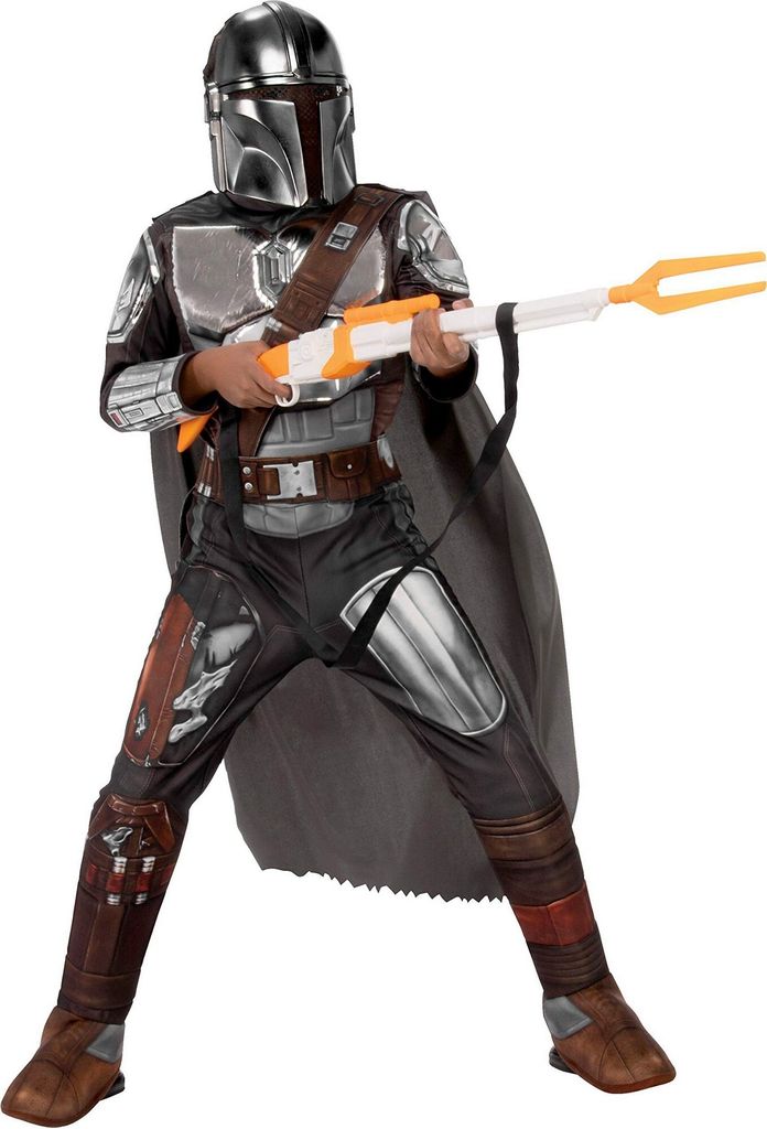 Star Wars - Mandalorianer Kostüm für Kinder Kindergröße: Produktbild 1