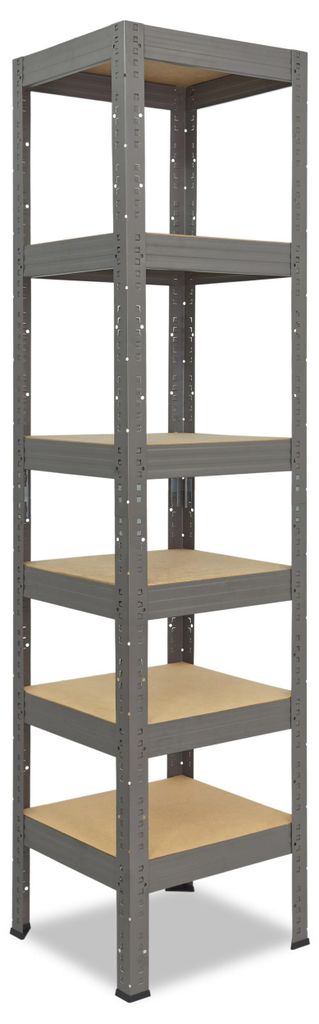 shelfplaza PRO 200x60x60 cm Étagère charges lourde en gris Image du produit 