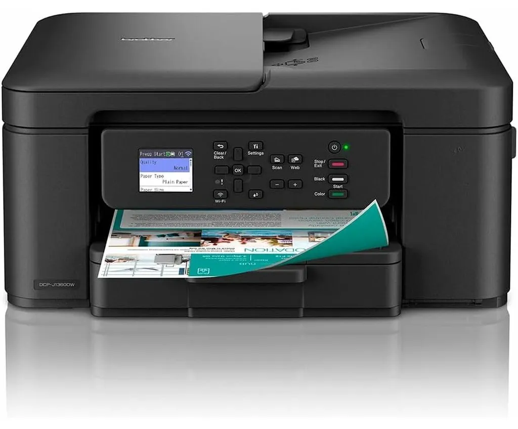 Imprimante Brother DCPJ1360DWRE1 Idéale pour le Télétravail et Famille