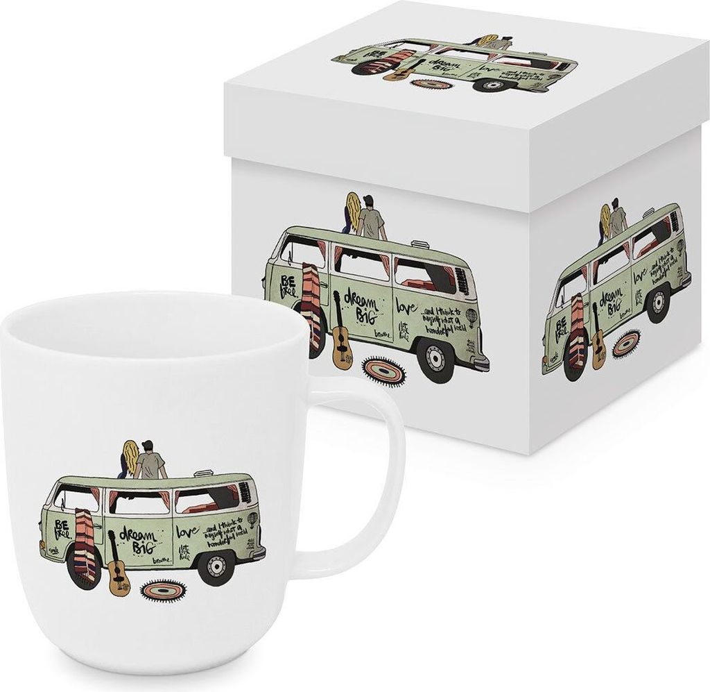 PPD Freiheit Matte Mug, in Geschenkbox, Tasse, Teetasse, Kaffee Becher, 400 ml, 604480