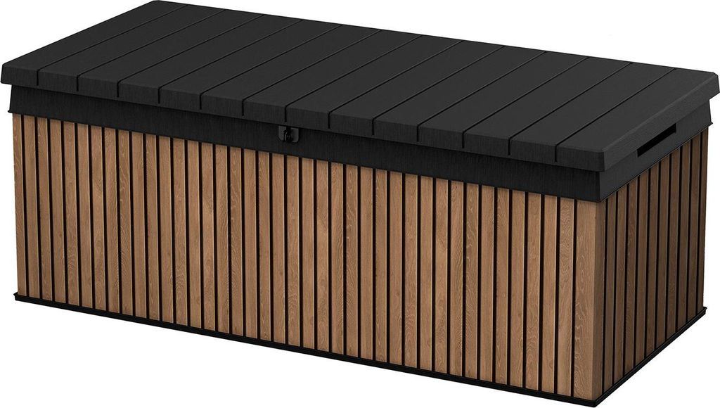 Keter Gartenbox "Darwin Signature " 380L Braun - 143x65x55 Produktbild 