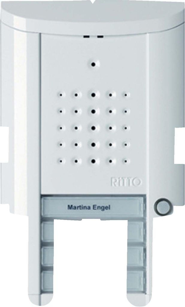 RITTO Türstation Entravox 4Tasten 1840470 TwinBus weiss 1840470 (1840470)