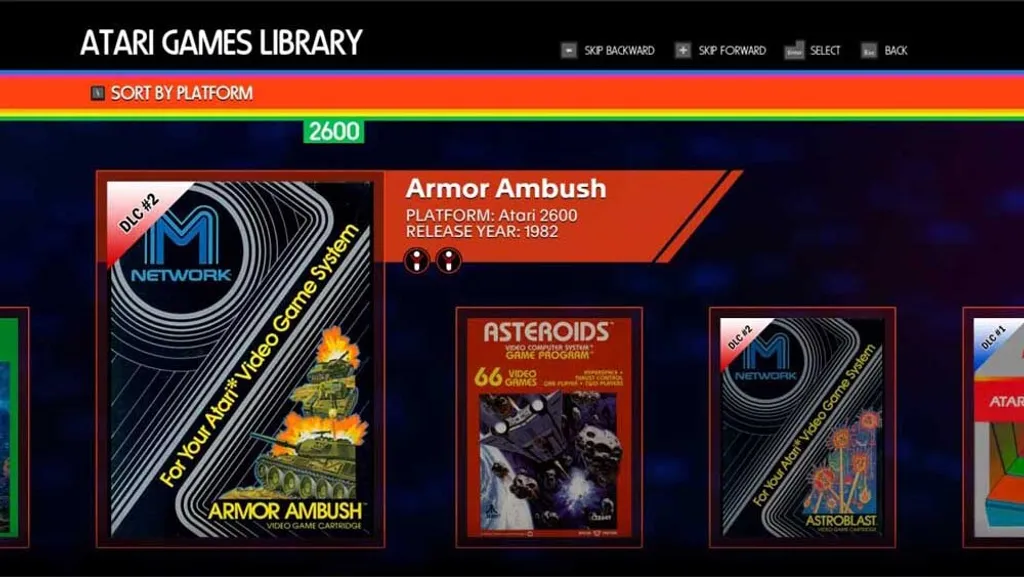 Atari 50 Anniversary Switch : Toute l'Histoire Atari en un Seul Jeu