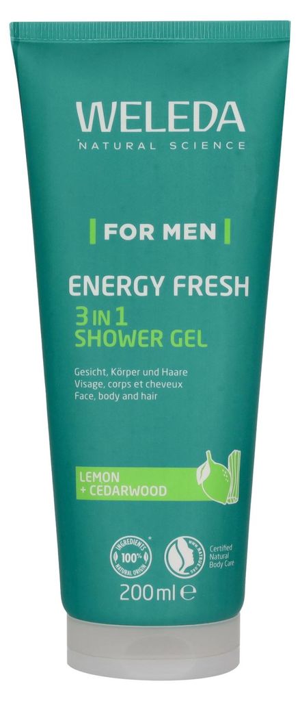Weleda Men Energy Fresh 3 in1 Showergel Produktbild 