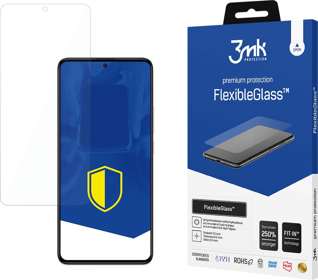 3mk Display Hybridglas FlexibleGlass für Xiaomi Redmi K60 / K60 Pro 0,3mm 7H