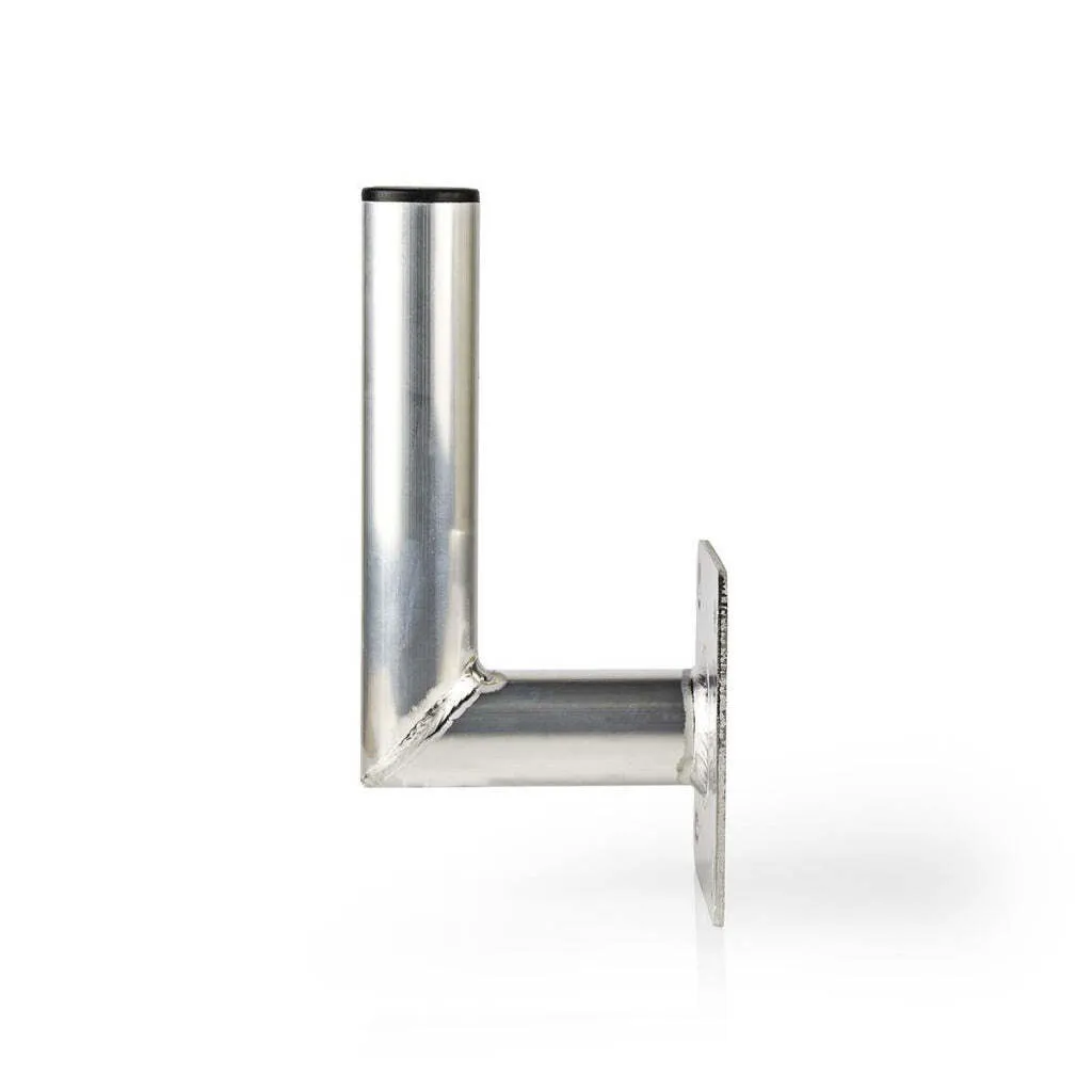 Supporto a Parete per Satellite 150mm - Alluminio Argento - Tubo 50mm