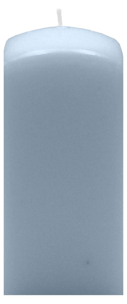Quader Kerzen Jenas Blau 20 x Ø 6/6 cm, 4 Stück Produktbild 