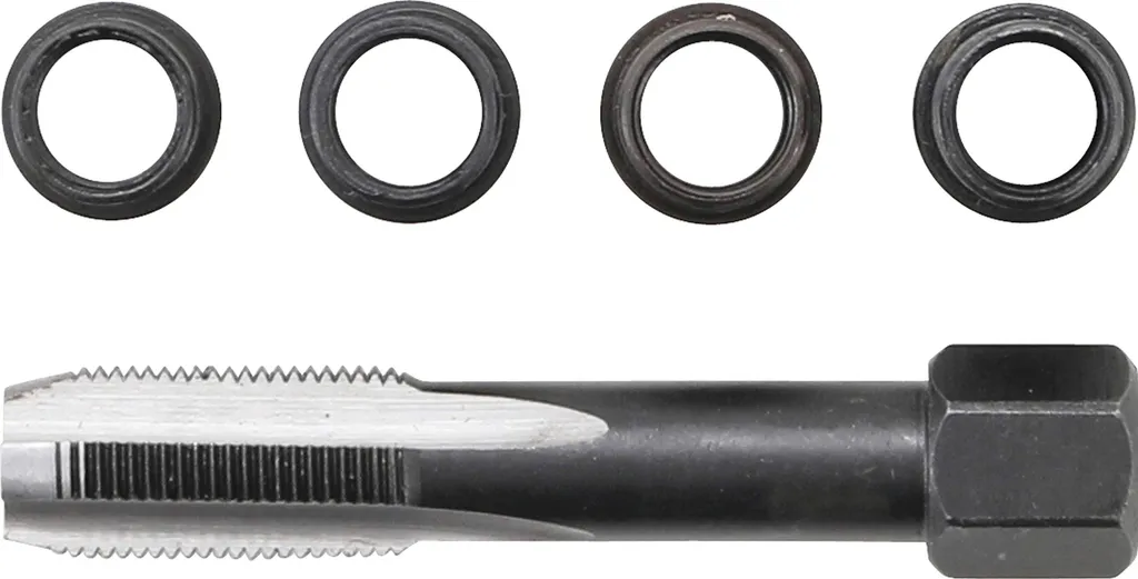 Kit Ripristino Filettatura Candele M10 x 1,0mm - 5 Pezzi Alta Qualità